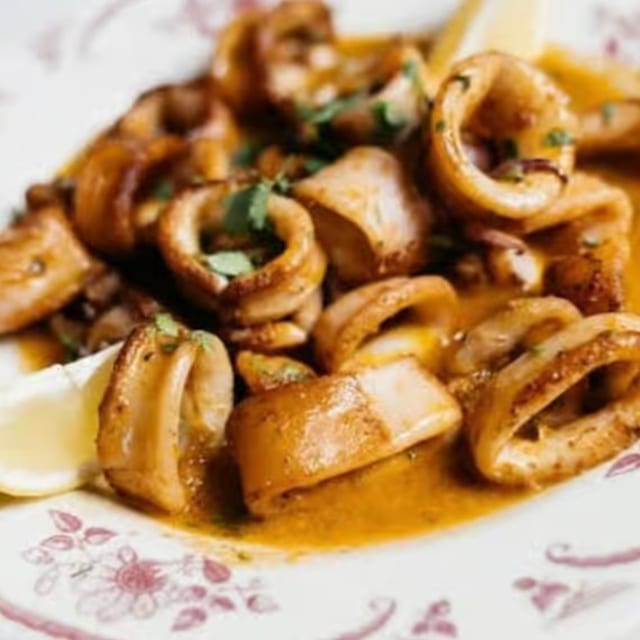 Grilled Calamari.