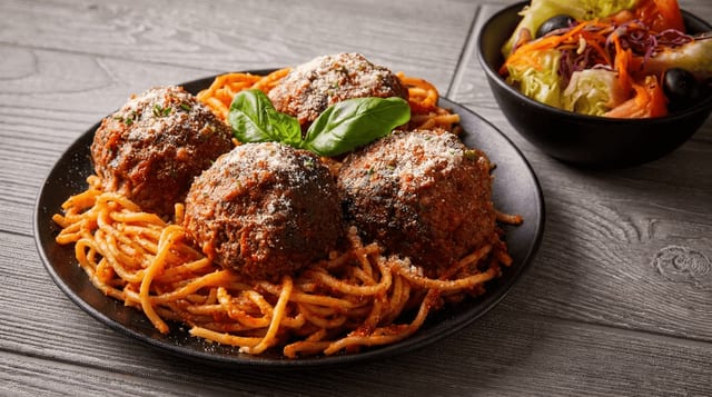Spaghetti & Meatballs.